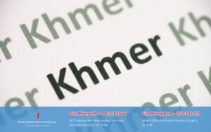 Tổng quan về dịch thuật tiếng Khmer 