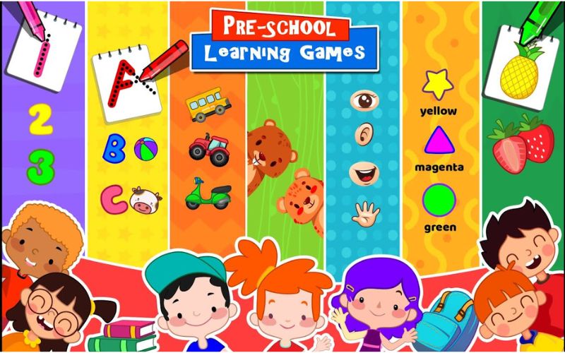 Phần mềm học tiếng Anh cho bé Kids Preschool Learning Game