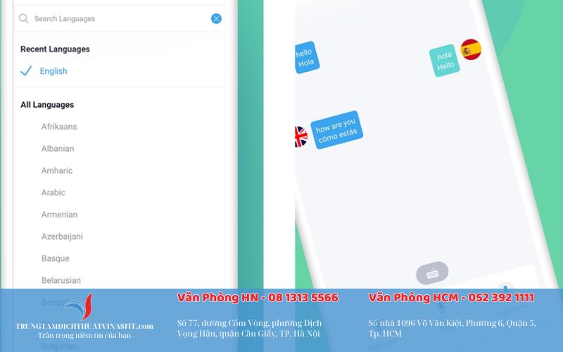 Cách dịch tiếng Anh sang Tiếng Việt hiệu quả trên điện thoại 