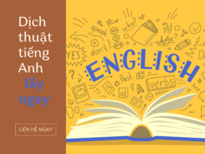 Có thể dịch thuật tiếng Anh lấy ngay trong ngày mà vẫn đảm bảo chất lượng?