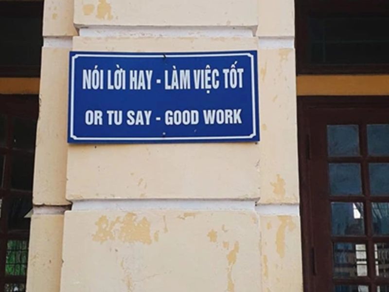 Những lỗi dịch thuật ngớ ngẩn khiến bạn "cười ra nước mắt"